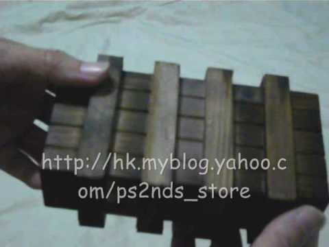 Open Wooden magic box