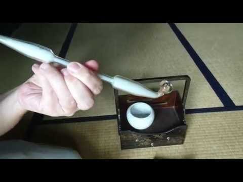 Smoking blown glass kiseru