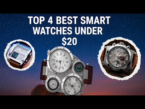 Top 4 Best Smart Watches Under $20 – Stunning Multi-Function Design!