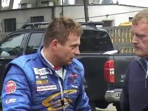 33 Rajd Warszawski Ciechanów 2006 zakończenie rajdu PKC przed parkiem serwisowym