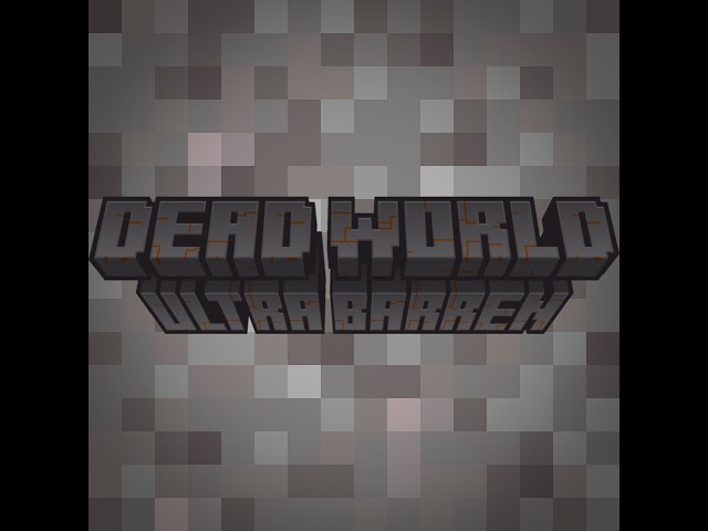 Dead World Ultra Barren edition Minecraft Data Pack