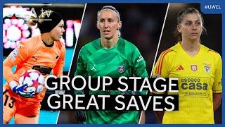 #UWCL Great Saves Group Stage |  Falk, Kiedrzynek, Endler...