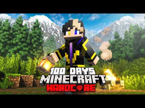 I Survived 100 Days in REALISTIC Minecraft Hardcore