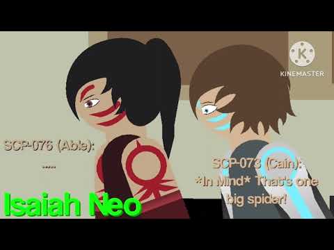 SCP-076 (Able) vs Spider | StickNodes Comic | Ft. SCP-073 (Cain) & SCP-105 (Iris)