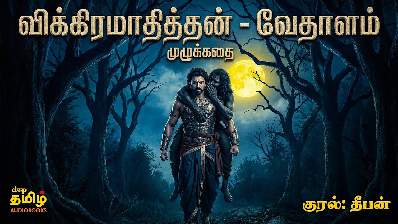 Vikramathithyan Vedhalam Story in Tamil | Full Audiobook | விக்கிரமாதித்தன் கதைகள் | RJ Deepan