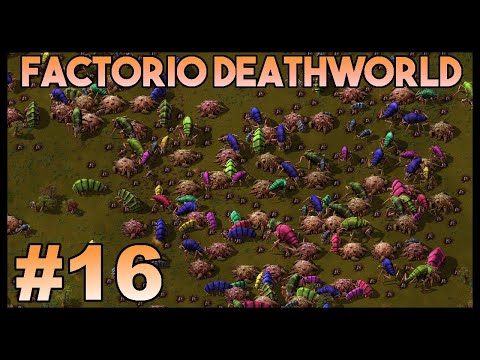 Factorio 1.0 Deathworld - Episode 16 - Chemical Science