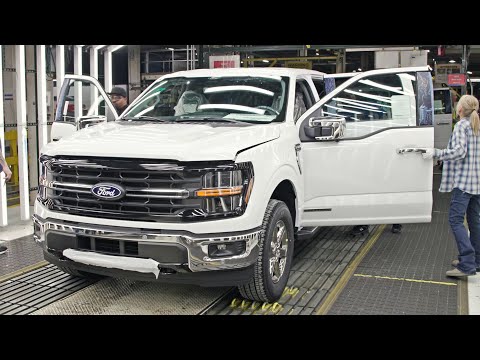 2024 Ford F-150 PRODUCTION Line in the U.S.