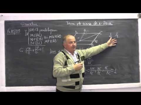 1/2 Lectia 763 - Paralelogram Teorema lui Thales Teorema bisectoarei - Tema Clasa 7