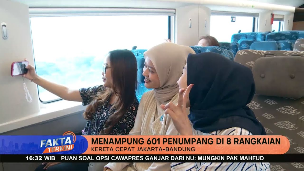 Antusias Warga Ikuti Uji Coba Kereta Cepat Jakarta-Bandung - Fakta Terkini