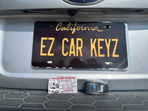 Subaru Crosstrek 2019 | New Car Key Made by EZ Car Keyz in Oxnard