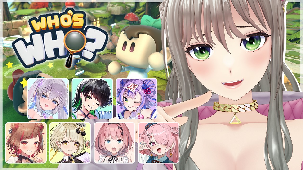 【 誰がだぁれ？ 】AIに紛れ込め！？しゃあない、今日だけオーラ消すか☝🏻/ 松永依織