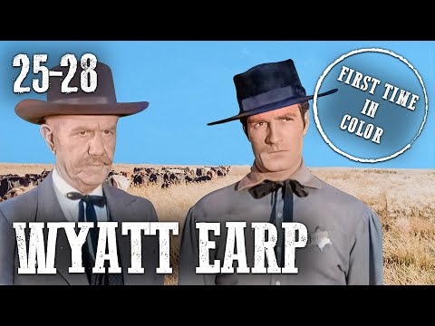 The Life and Legend of Wyatt Earp | EP 25-28 | Full Series