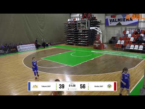 Tukums Girls 2007 vs Korsku Basket Girls 2007 U13