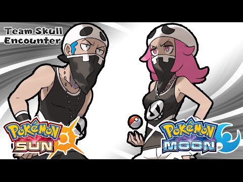 Pokémon Sun & Moon - Team Skull Encounter Music (HQ)