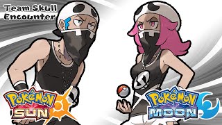 Pokémon Sun & Moon - Team Skull Encounter Music (HQ)