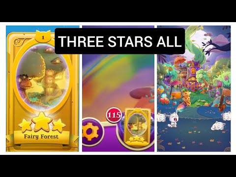 get all three stars ❤️ bubble witch 3 saga Gameplay