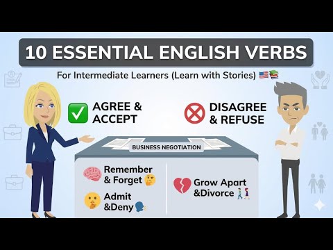 10 Verbs Every Intermediate English Learner Must Know