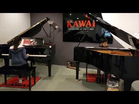 $100,000 of grand pianos - Canon in D unrehearsed