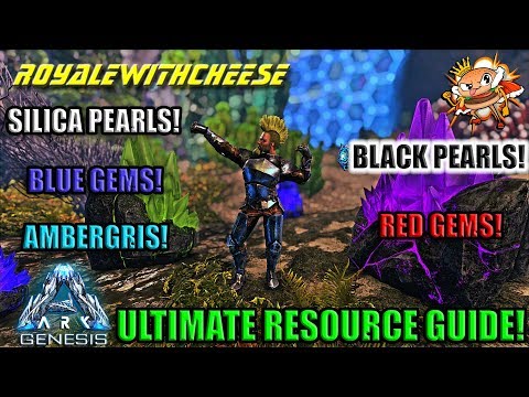 Genesis Ultimate Resource Guide! Secret Resource Spot You Need To See! - Ark: Genesis DLC
