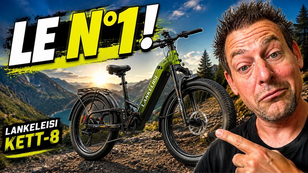 🥇 The BEST e-bike I've tested… by a long shot! | Lankeleisi KETT-8
