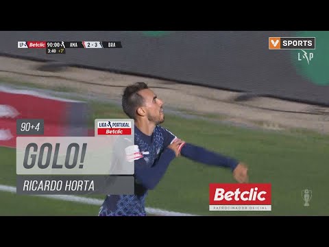 Golo Ricardo Horta: Estrela Amadora 2-(4) SC Braga (Liga 23/24 #7)