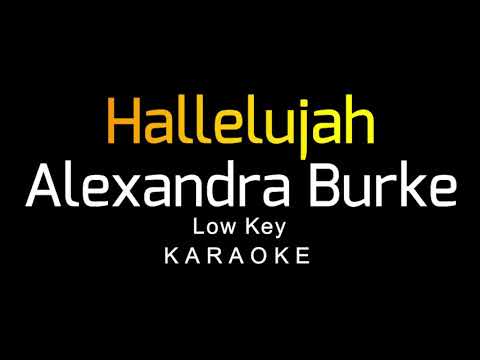 Alexandra Burke - Hallelujah (Karaoke) Low Key