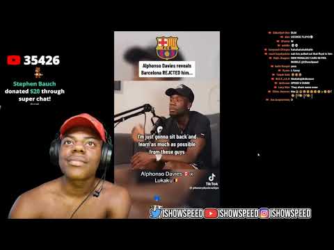 Speed Reaction to Barcelona Rejecting Alphonso Davies..