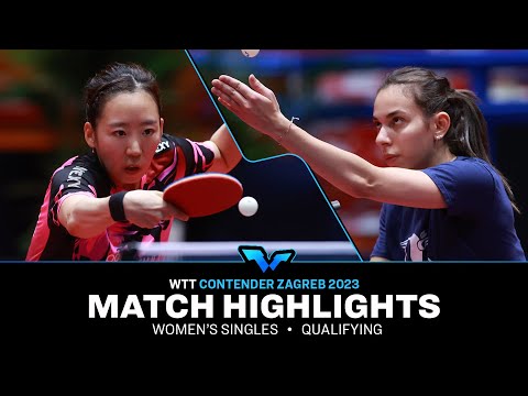Yang Ha Eun vs Valentina Roncallo | WS Qual | WTT Contender Zagreb 2023