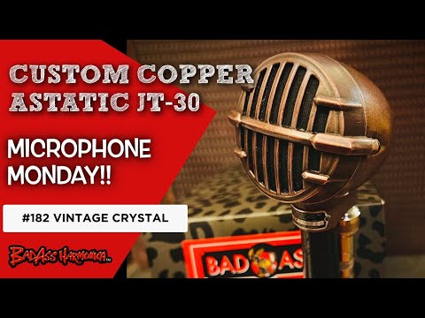 Best Blues Harmonica Microphones | Custom Copper Astatic, Chicago Blues Harp - Microphone Monday 182