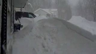 preview picture of video 'Westminster Maryland Blizzard Video 1 of Feb 10 2010'