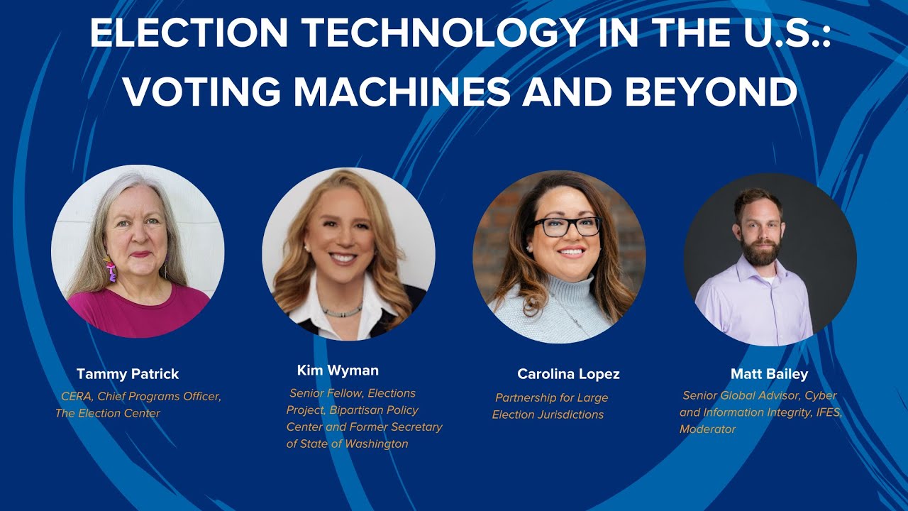 U.S. Election Program: Election Technology in the .U.S.   Voting Machines and Beyond