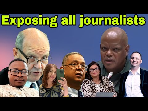 Khomotso Phahlane Exposing Journalists working with Paul O'Sullivan & Robert McBride. Allegedly.