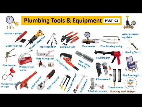 Plumbing Tools II Plumbing Tools name and work II Plumbing with Zulfiqar