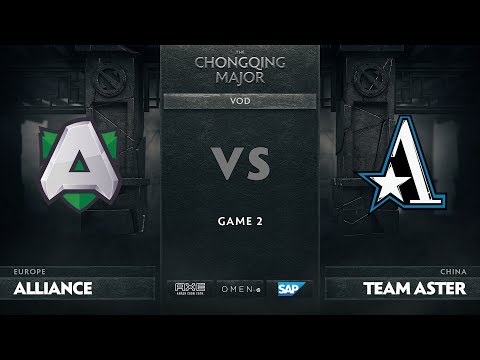 [RU] Alliance vs Team Aster, Game 2, The Chongqing Major Group D