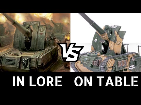 Basilisk Artillery Tank: Warhammer 40K In Lore and On the Tabletop