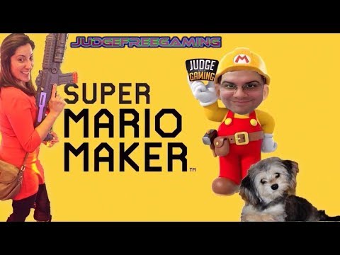 Mario Maker!! Submit Levels!!! Thirsty Thursday w Lady Judge!! T-shirt giveaway!!!!(ROAD TO 1100)