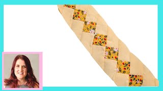 A very simple Quilting Boarder | Seminole patchwork using your sewing machine