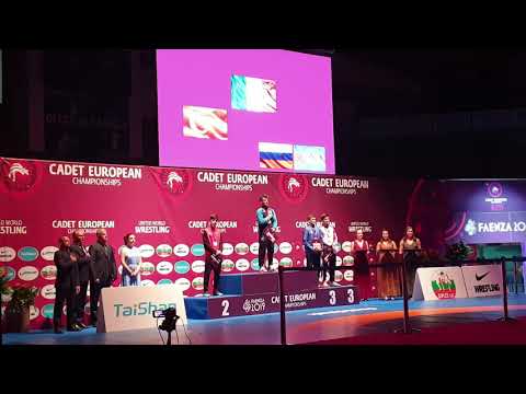 Premiazione Simone Piroddu gold medal