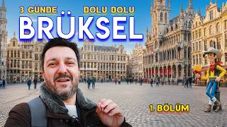 BRÜKSEL Gezisi 1.Bölüm - Bu Mekanlar Başka Videoda Yok - BRÜKSEL Gezilecek Yerle