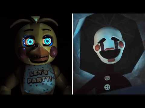 MANY More FNAF 2 Movie Animatronic Scenes Revealed! (Brightened & Slowed)
