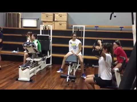 AL LAVORO LA SECONDA DIVISIONE: INTENSA SEDUTA CON I PESI