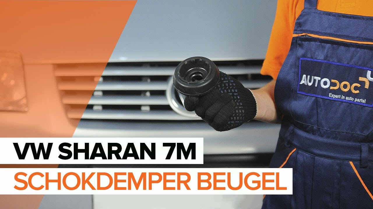 Hoe veerpootlager vooraan vervangen bij een VW Sharan 1 – vervangingshandleiding