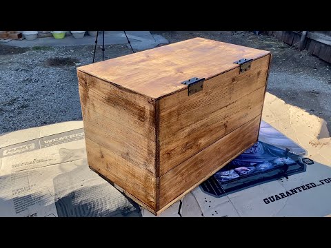 HOW TO MAKE TRUNKS OR WOODEN BOXES WITH $5 DOLLARS