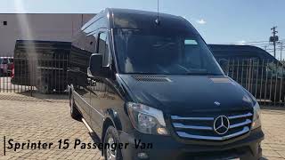 Sprinter 15 Passenger Van From Michigan Car and Van Rental