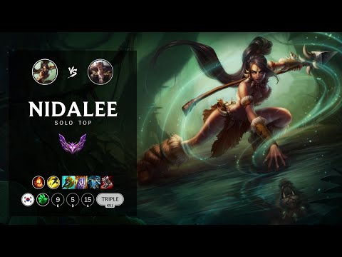 Nidalee Top vs Sett - KR Master Patch 12.20