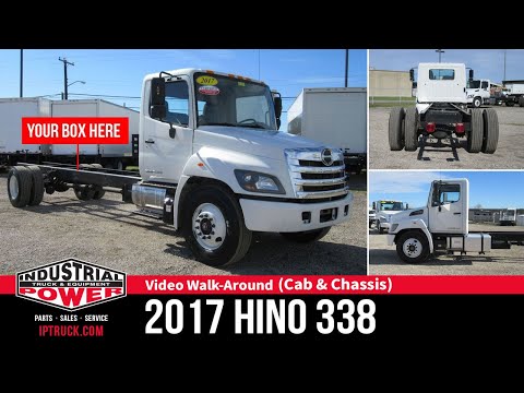Hino Cab & Chassis | 2017 Hino 338 | Customize for your needs | #41765