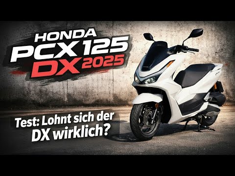 Honda PCX 125 DX (2025) Test: Lohnt sich der DX wirklich? | Probefahrt & Review