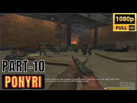 Call of Duty: United Offensive Gameplay Walkthrough Part 10 -  Ponyri Remastered | Soviet Campaign
