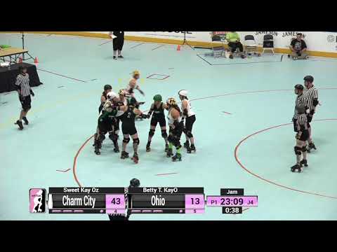 2018 WFTDA NA-East Continental Cup Game 9: Ohio Roller Derby vs Charm City Roller Girls