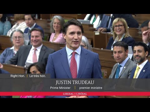 PM accidentally calls Speaker 'Mr. Trudeau'